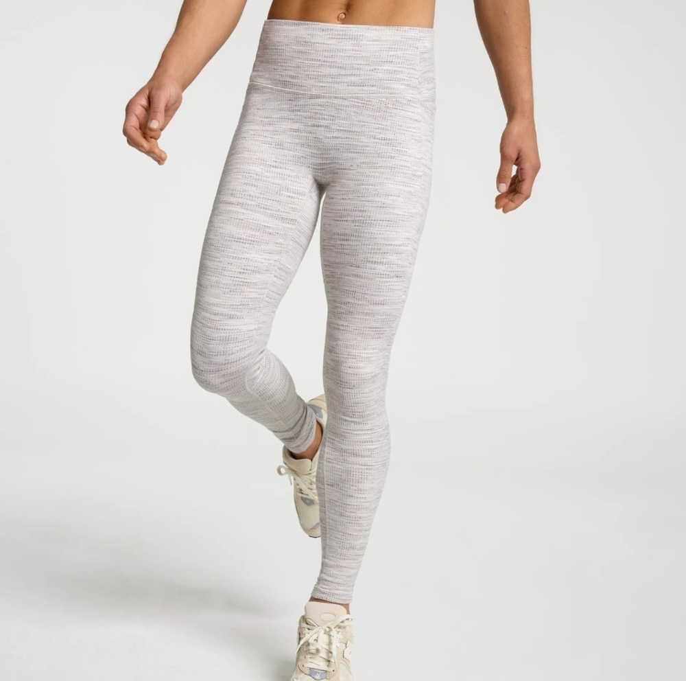 CALIA by Carrie Underwood Light Gray Space-Dye Leggings
